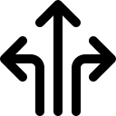 Versatile arrows icon